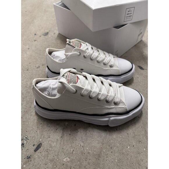 Maison MIHARA YASUHIRO Peterson 23 Original Sole Canvas Garment Dye Sneakers - Picture 6 of 11
